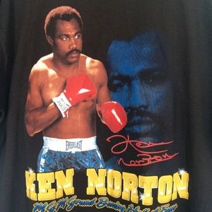 Vintage 90s Ken Norton boxing t